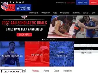 aauwrestling.net