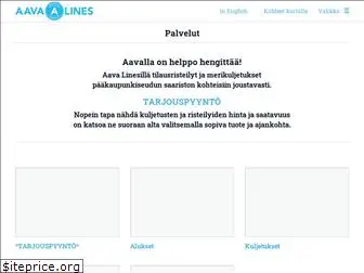 aavalines.fi