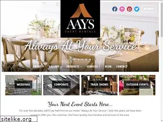 aaysrental.com