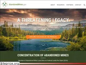 abandonedmines.gov