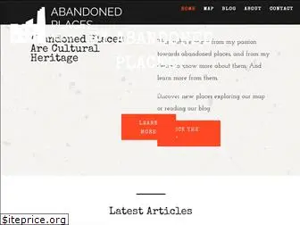 abandonedplacesmap.com