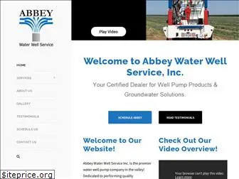 abbeywaterwellservice.com