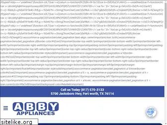 abbyappliances.com