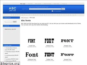 abc-font.com