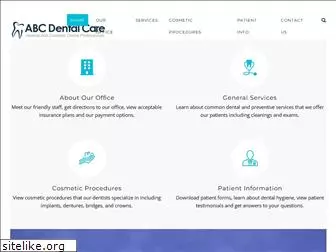 abcdentalcare.com