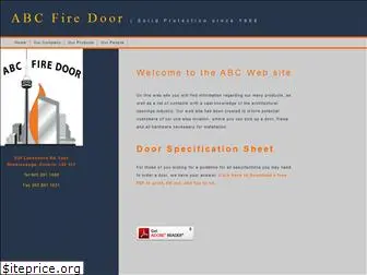 abcfiredoor.com