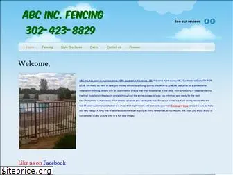 abcincfencing.com