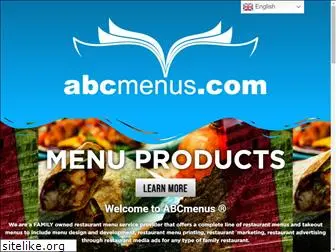abcmenus.com