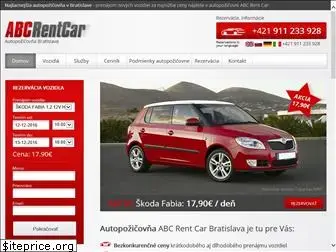 abcrentcar.sk