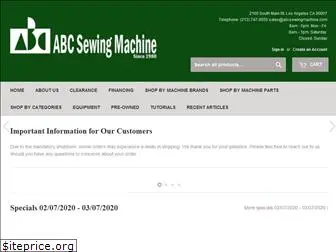 abcsewingmachine.com