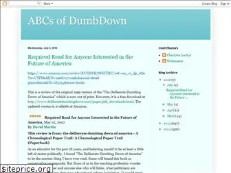 abcsofdumbdown.blogspot.com