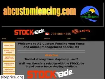 abcustomfencing.com