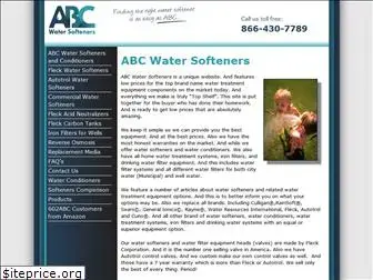 abcwatersofteners.com