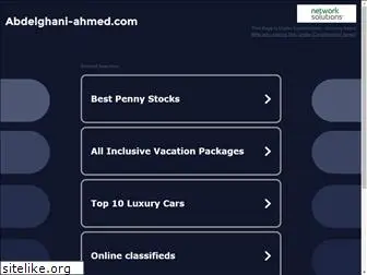 abdelghani-ahmed.com