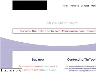 abdelkarim.com