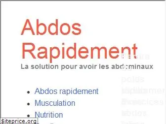 abdosrapidement.com