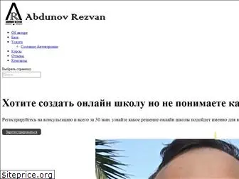 abdunovrezvan.com