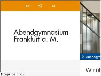 abendgymnasium-frankfurt.de