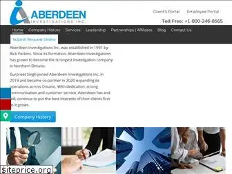 aberdeeninvestigations.com