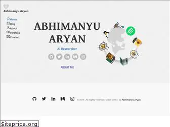 abhimanyuaryan.com
