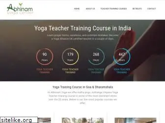 abhinamyoga.com