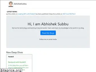 abhisheksubbu.github.io