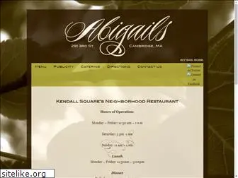 abigailsrestaurant.net