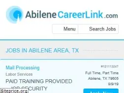 abilenecareerlink.com