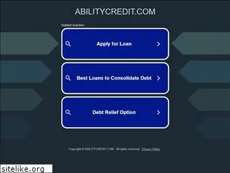 abilitycredit.com