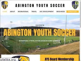 abingtonyouthsoccer.org