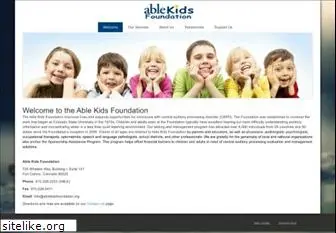 ablekidsfoundation.org