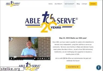 abletoserve.org