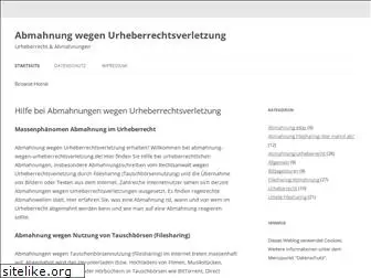 abmahnung-wegen-urheberrechtsverletzung.de