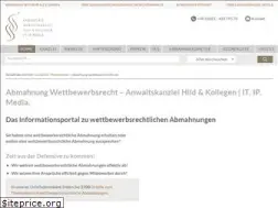 abmahnung-wettbewerbsrecht.com