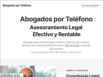 abogadosportelefono.com
