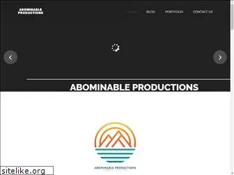 abominableproductions.com