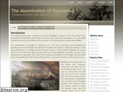 abomination-of-desolation.com