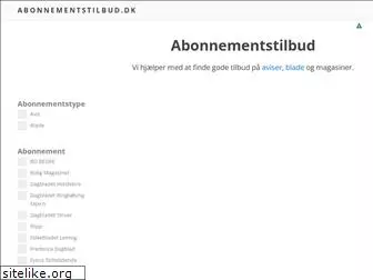 abonnementstilbud.dk