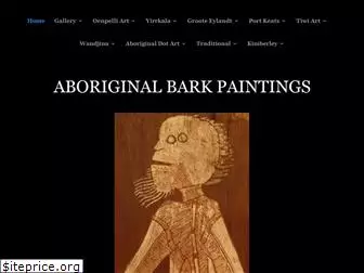 aboriginal-bark-paintings.com