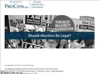 abortion.procon.org