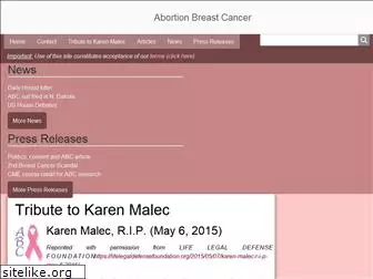 abortionbreastcancer.com