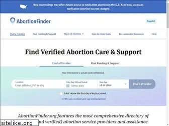 abortionfinder.org