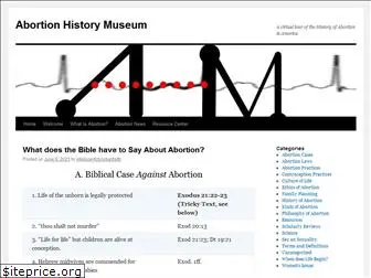 abortionhistorymuseum.com