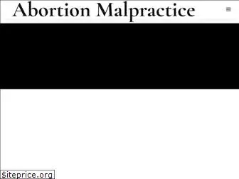abortionmalpractice.org
