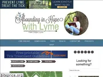 aboundinginhopewithlyme.com