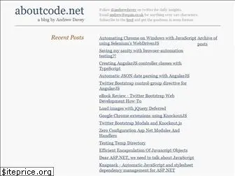 aboutcode.net