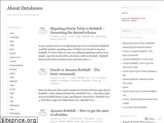 aboutdatabases.wordpress.com