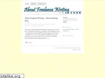 aboutfreelancewriting.com