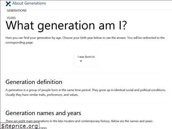 aboutgenerations.com