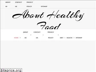 abouthealthyfood.net